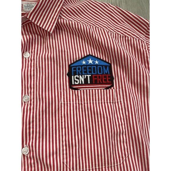 Betty Boop Too Cute Red Pin Stripe Long Sleeve Large Vintage 1993 Rare Cartoon O - Picture 5 of 9